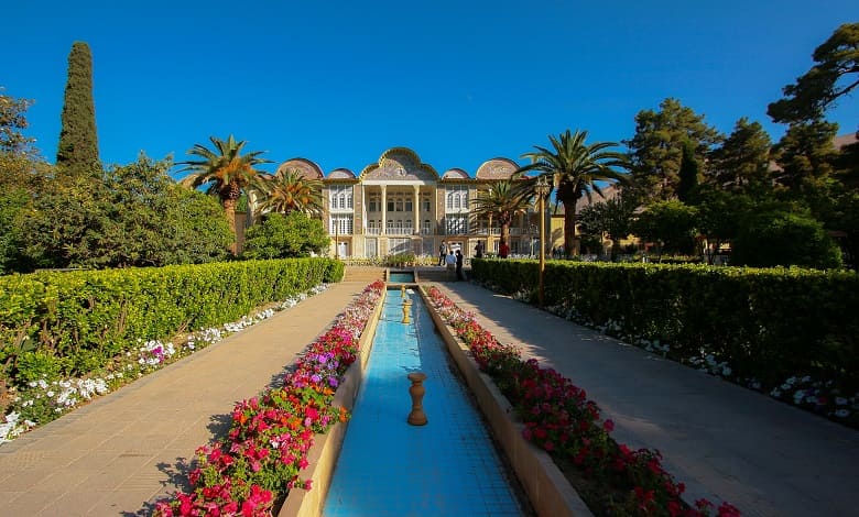 باغ ارم، از جاذبه های گردشگری شیراز