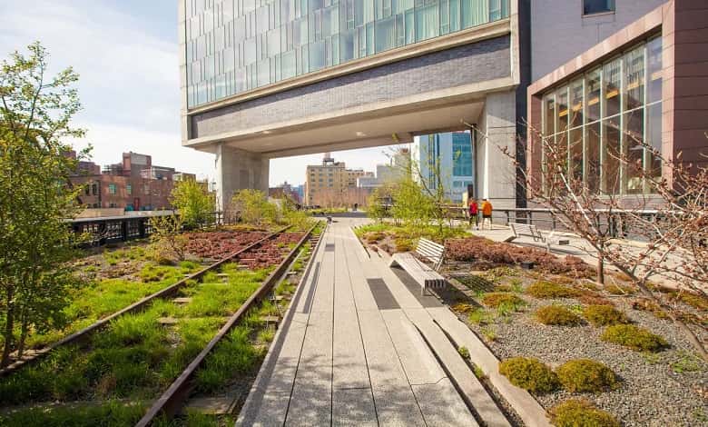 High Line، از جاذبه های گردشگری نیویورک