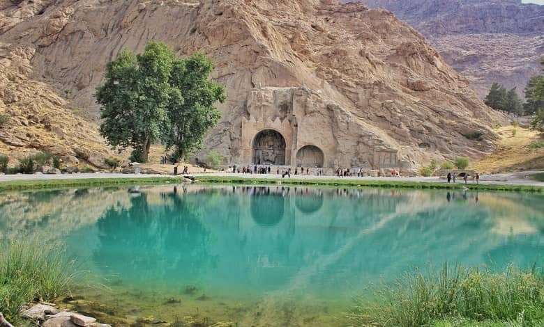 طاق بستان، از جاذبه های گردشگری کرمانشاه