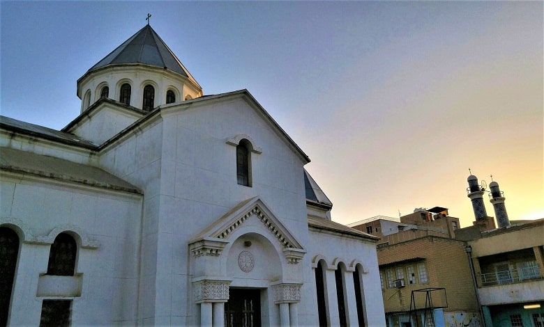 کلیسای گاراپت، از جاذبه های گردشگری آبادان