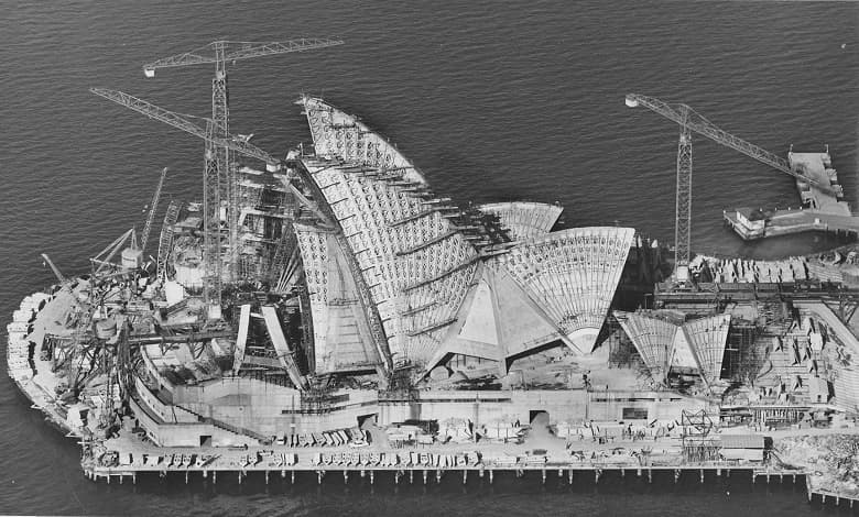 ساخت خانه اپرا سیدنی
