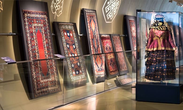 طبقه دوم موزه فرش شهر باکو