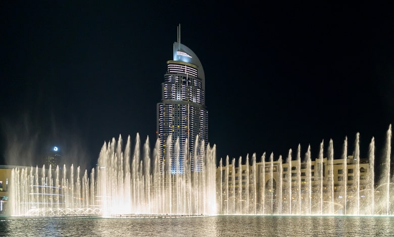 آشنایی با فواره شهر دبی