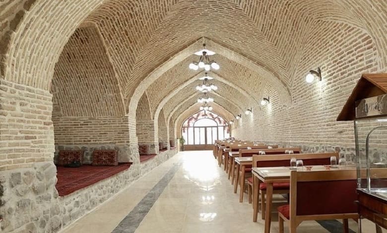 معماری کاروانسرای سنگی شهر زنجان