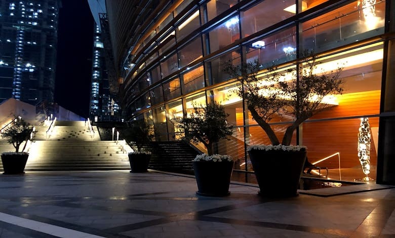 معماری سالن اپرای دبی