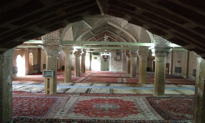 معماری مسجد جامع مهاباد