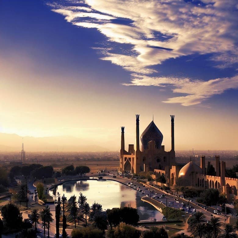 آینده شهر اصفهان از دید هوش مصنوعی
