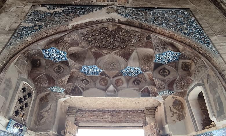 معماری کاروانسرای گنجعلی خان