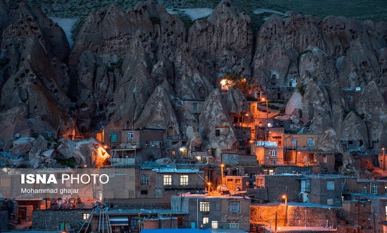 روستای کندوان در شب