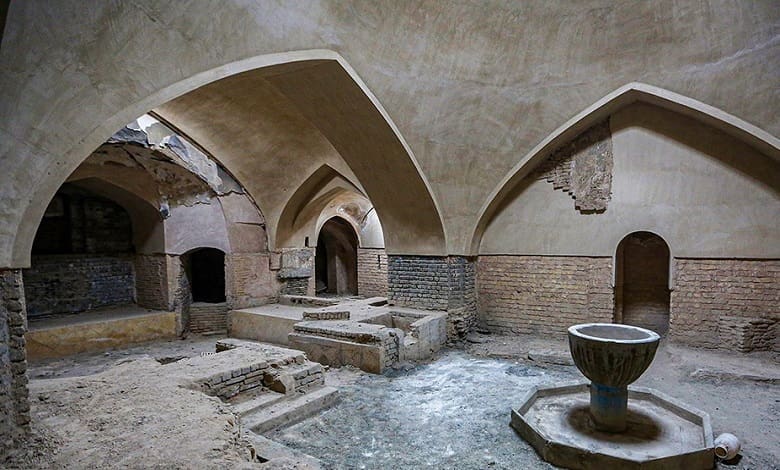 معماری حمام شیخ بهایی