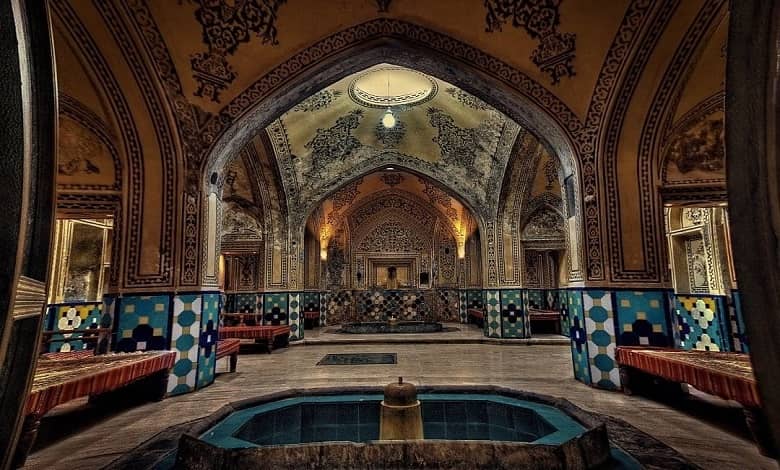 معماری حمام سلطان امیر احمد