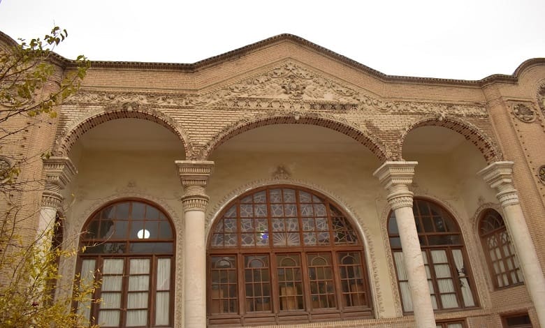 معماری موزه سفال تبریز