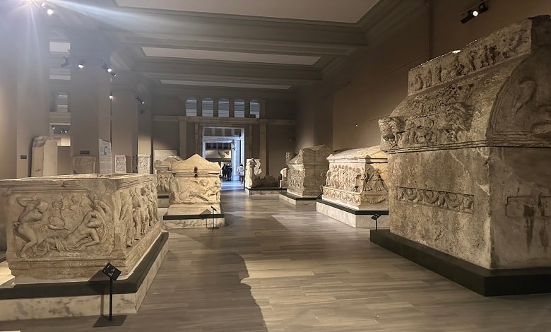 بخش های مختلف موزه باستان شناسی استانبول