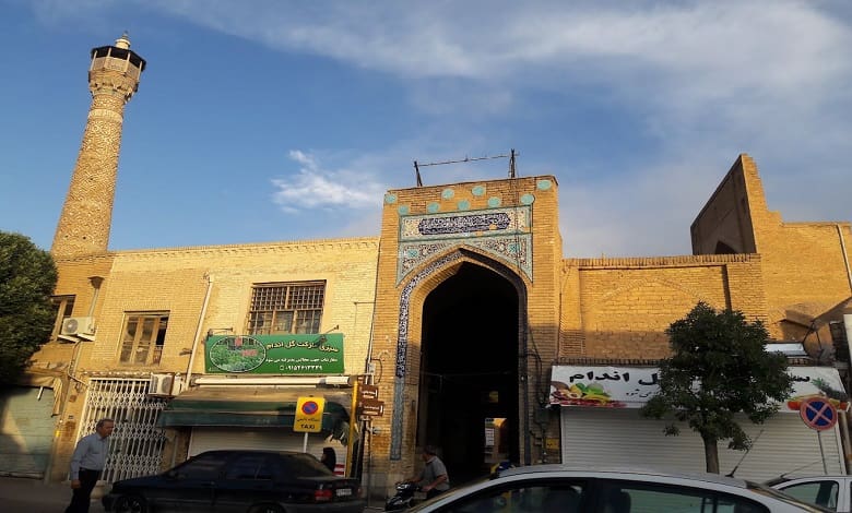 مرمت بدنه بازار شیخ علاءالدوله سمنان