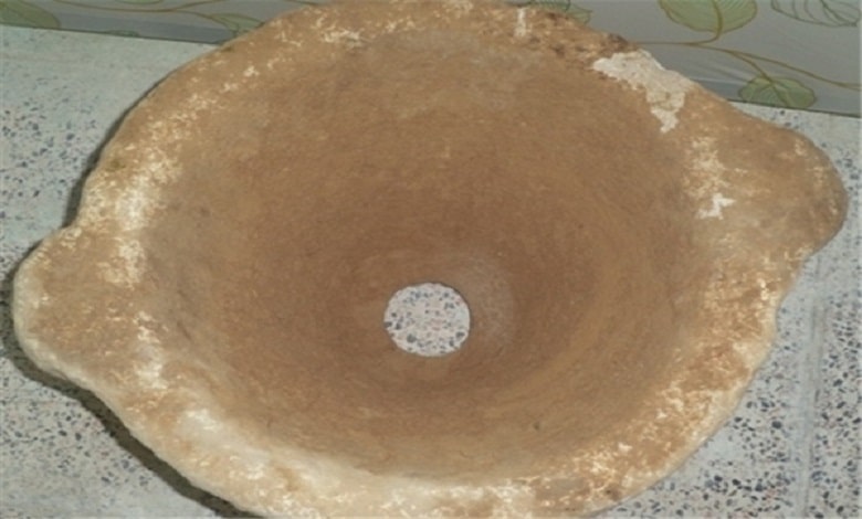 کشف گلدان سنگی متعلق به دوران ساسانی در یاسوج