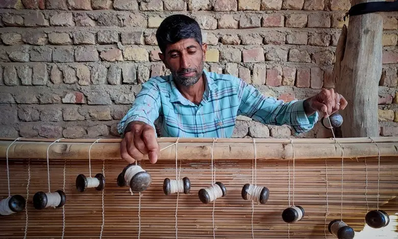 حصیرهای سیس‌بافی و خولک‌بافی