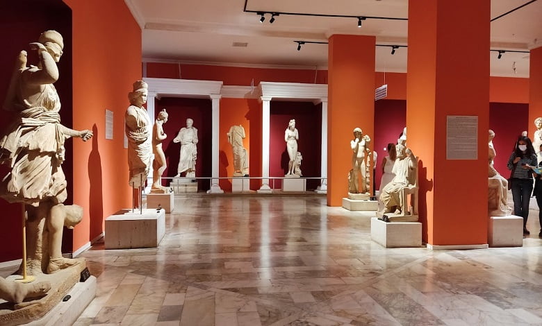 بخش‌های مختلف موزه باستان شناسی آنتالیا