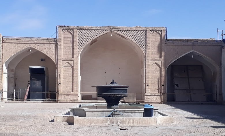 بخش‌های مختلف مسجد جامع کاشان