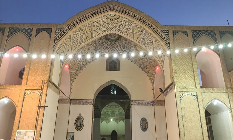 تاریخچه مسجد جامع کاشان
