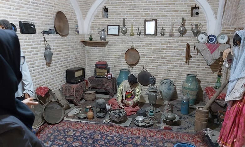 بخش های مختلف موزه مردم شناسی دزفول