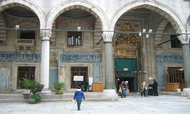 ورودی های مسجد سلطان احمد