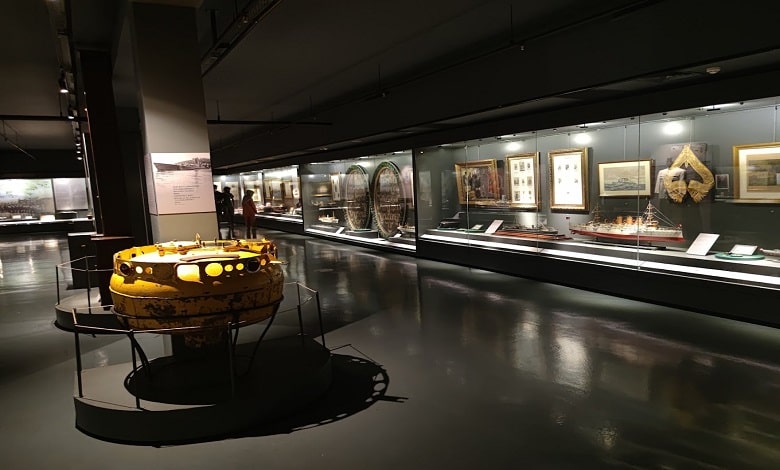 بخش‌های مختلف موزه نیروی دریایی استانبول