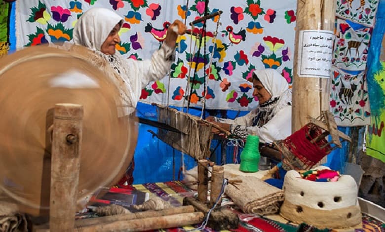 برگزاری دوره آموزشی صنایع دستی در روستای پالنگان