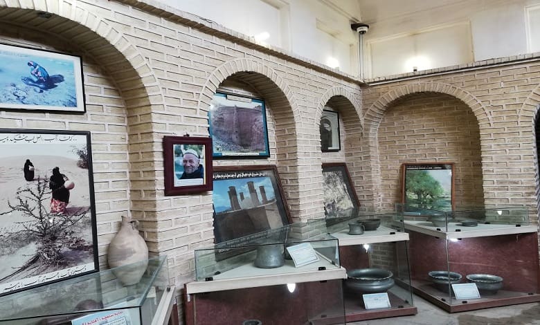 آثار درون موزه آب یزد