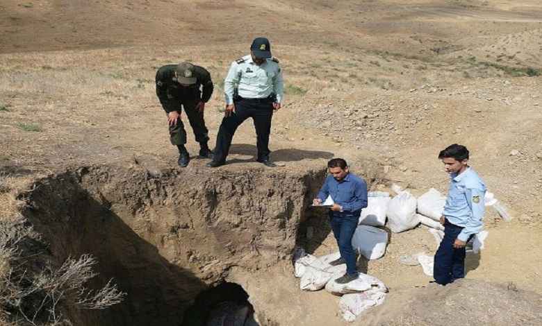 دستگیری 3 حفار غیرمجاز در همدان