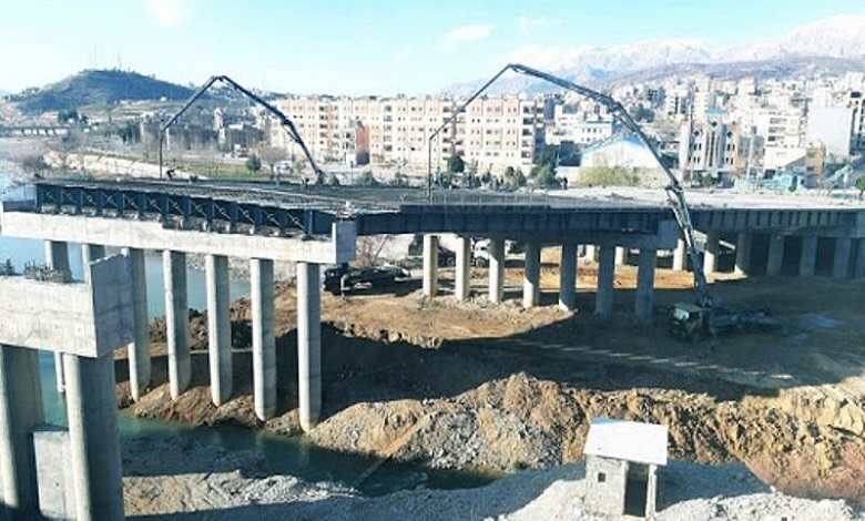 طرح پل چهارم بشار یاسوج در آستانه افتتاح