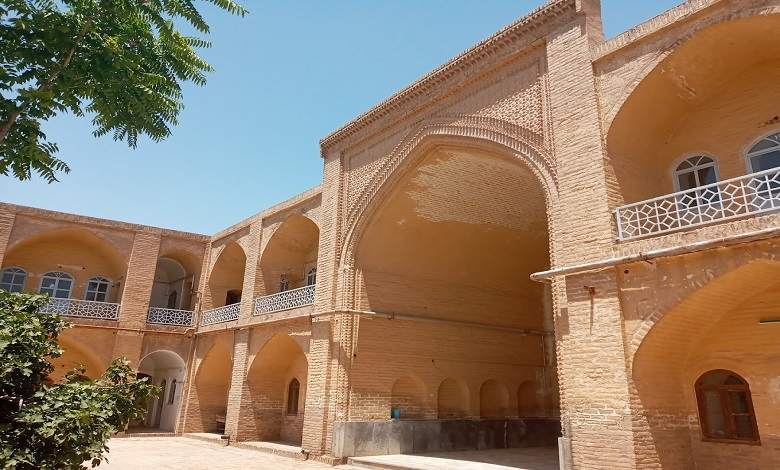 تخریب مدرسه حاج سلطان العلما کاشمر بر اثر زلزله