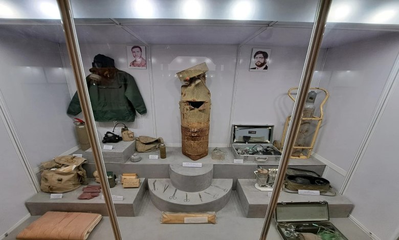 بخش های مختلف موزه دفاع مقدس کرمان