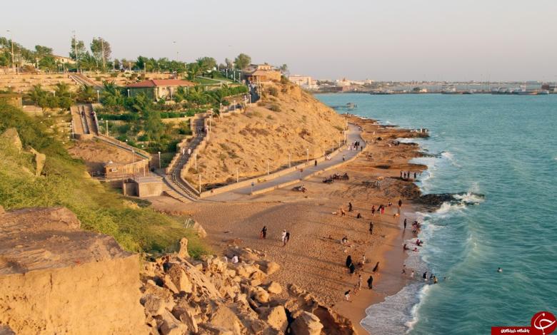 معرفی ساحل صخره ای چابهار