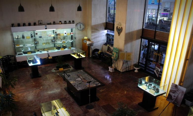 آثار درون باغ موزه راه آهن خراسان