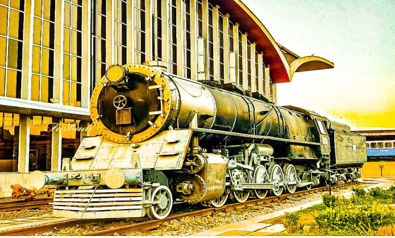 معرفی باغ موزه راه آهن خراسان