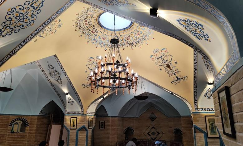 معماری حمام حاج داداش زنجان