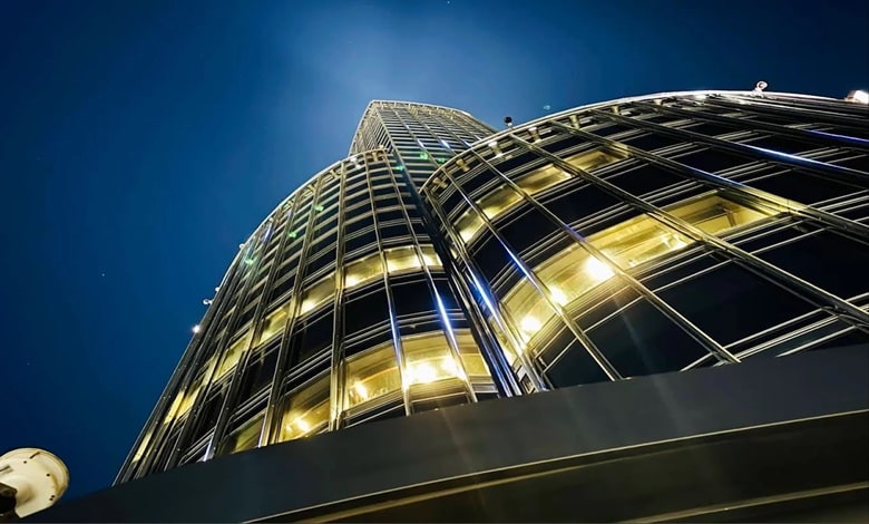 برج خلیفه یکی از جاذبه های نزدیک به باغ معجزه دبی