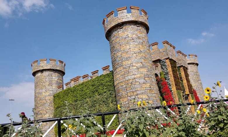 بخش‌های مختلف باغ معجزه دبی