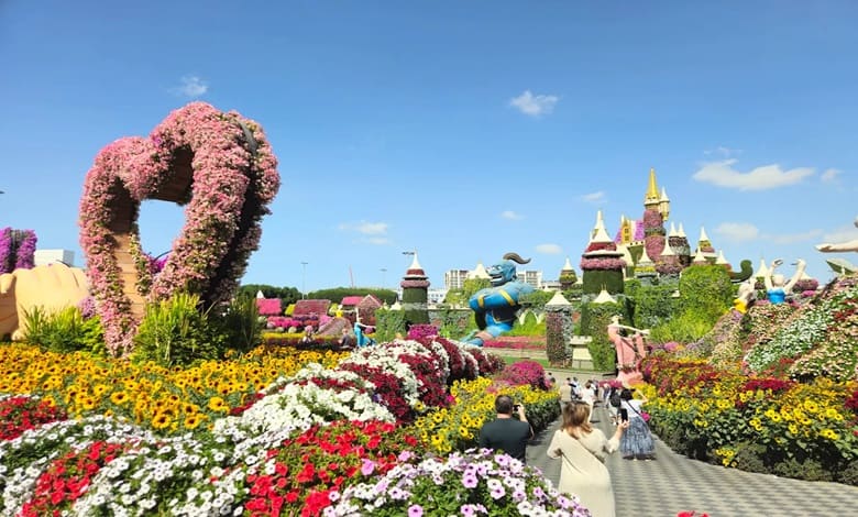 باغ معجزه دبی کجاست؟