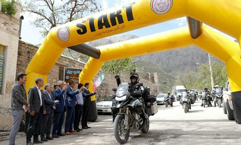 بازدید ۳۲ موتورسوار لهستانی از آثار سلطانیه