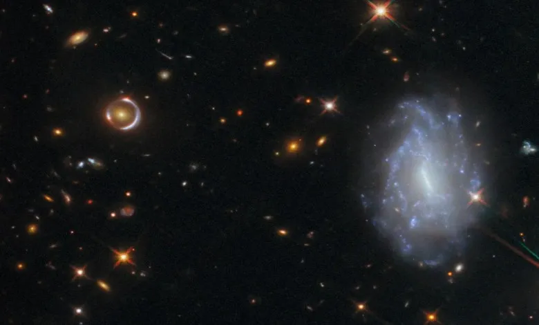 تکه کوچکی از آسمان در صورت فلکی هیدرا