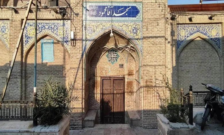 معماری مسجد حکیم باشی تهران