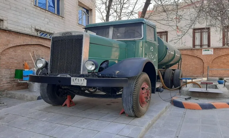 بخش های مختلف موزه پمپ بنزین دروازه دولت