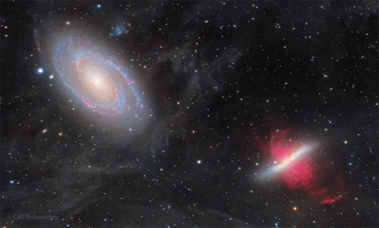 M81 در مقابل M82