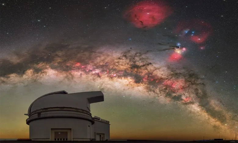 راه شیری بر فراز Maunakea