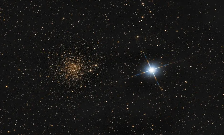 NGC 6366 در مقابل 47 Ophiuchi