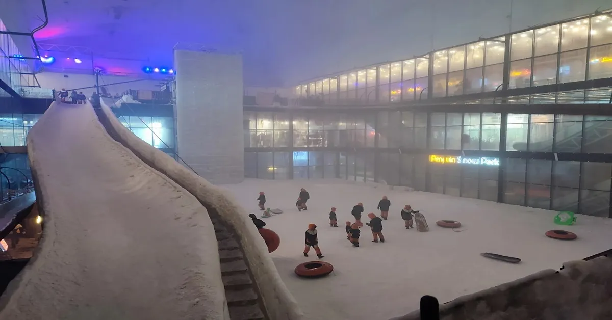 همه چیز درباره پارک برفی پنگوئن کیش