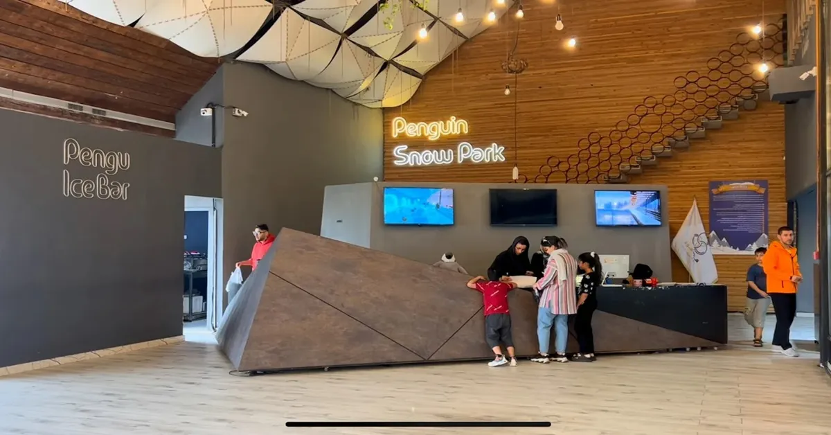 هزینه بازدید از پارک برفی پنگوئن کیش