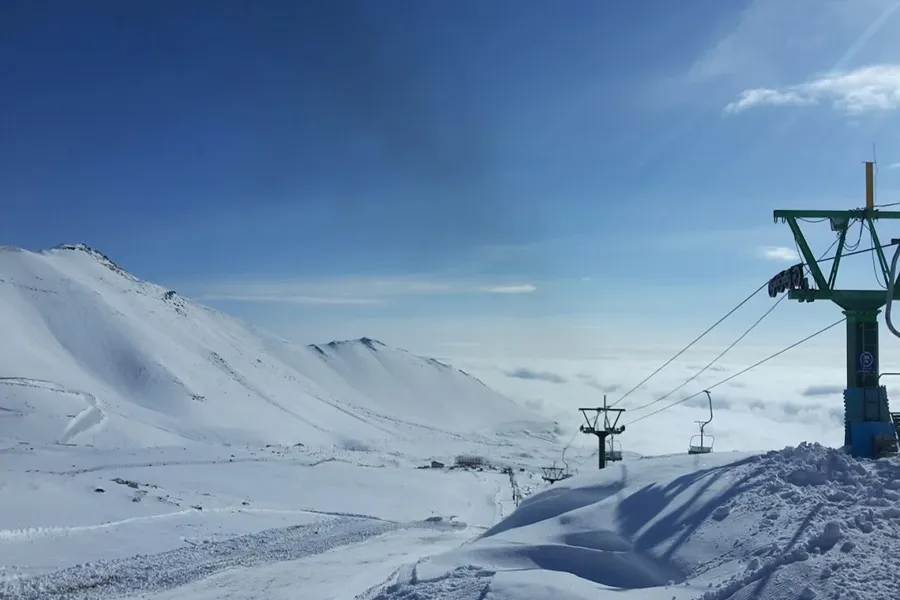 پیست اسکی آلوارس در دربند سرعین