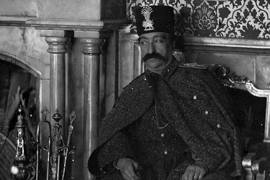 مراسم تاجگذاری ناصرالدین شاه